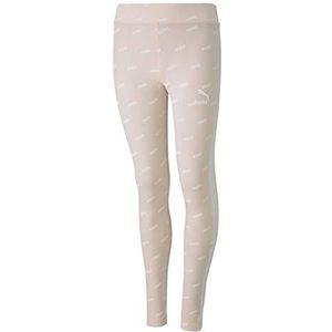 Puma Classics Graphics Leggings G Leggings, unisex kinderen, rosewater, 128