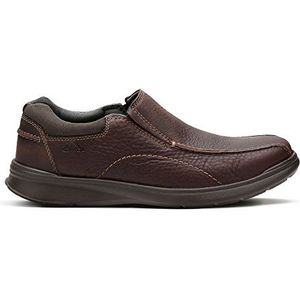 Clarks Heren Cotrell Step Loafer, Braun Bruin Olieachtig Leer, 41.5 EU