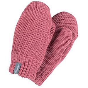 Sterntaler Baby Uniseks kinderwanten gebreide handschoen - babywanten winter, babyhandschoenen - van gebreid gevoerd met fleece - roze, 4, roze, 4