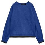 VERO MODA Vmaquarius Ls V-hals raglan trui Bf, surf The Web, S