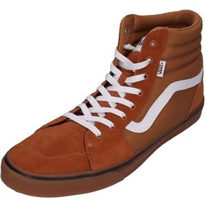 Vans Heren Filmore Hi Sneaker, doorschijnend gom bruin, 6.5 UK, Doorschijnende kauwgom bruin, 40 EU