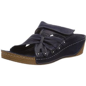 Andrea Conti Dames 0779208017 Klompen, Blau Dunkelblau 017, 39 EU