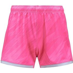 Kappa Kombat Ryder Home Stade Français 23-24, shorts 1. uitrusting, roze/grijs, 10 jaar, kinderen