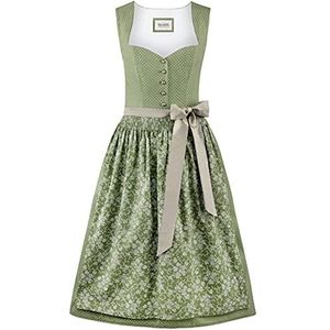 Stockerpoint Edonita Midi Dirndl voor dames, riet, 32