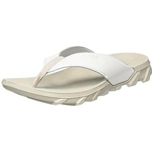 ECCO Unisex Mx Flipsider sandaal, wit, 46 EU