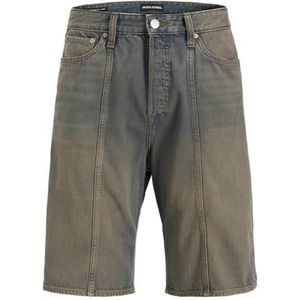 Jack & Jones - Jjiron Jjoriginal - Herenshorts - Denim Blauw - Baggy Fit