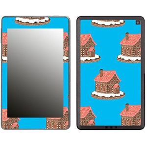 Disagu Design Skin voor Amazon Kindle Fire HD 6 design folie - motief ""peperkoek huis - blauw