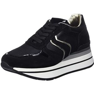 HIP Shoe Style for Women HIP Donna D1201 Sneakers voor dames, zwart, 39 EU