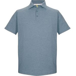 killtec Heren poloshirt/poloshirt met korte mouwen KOS 82 MN PLSHRT, staalblauw, XXL, 44213-000