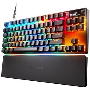 SteelSeries Apex Pro TKL - Gamingtoetsenbord - HyperMagnetic - Duitse QWERTZ-indeling - RGB - Tenkeyless