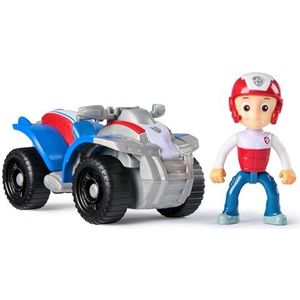 PAW Patrol, ATV van Ryder, speelgoedauto met verzamelfiguur, duurzaam speelgoed