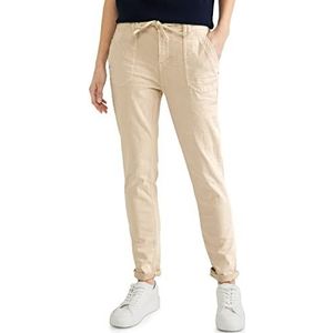 Jeansbroek Loose, Licht glad zand gewassen, 26W x 30L