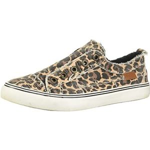 Women's Blowfish, Play Slip On Sneaker Leopard 7 M