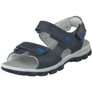 Primigi Bambino Peeptoe sandalen voor jongens, blauw (Blu 5391100), Blauw Blauw 5391100, 28 EU
