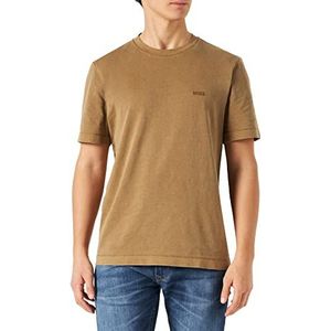 BOSS Testructured T-shirt voor heren, M Beige 261, L