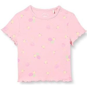T-shirt met korte mouwen, Rosa, 68 cm