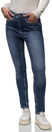 STREET ONE Jeans 'York'  donkerblauw