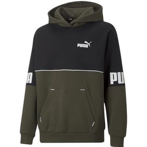 PUMA Fleece sweatshirt merk model Power Colorblock Hoodie FL B
