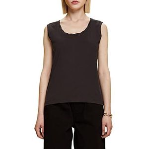 ESPRIT Dames 053EE1K310 T-shirt, 010/ANTHRACITE, XXS, 010/antraciet, XXS