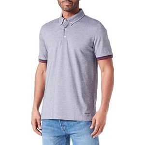 Geox Heren M Polo Sky CAPT/Brill WHT_S, Sky Capt/Brill Wht, S