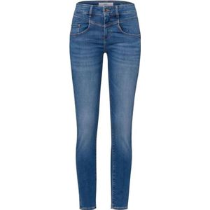 BRAX Ana Sensation Damesjeans, duurzame 5-pocket-skinny jeans met push-up-effect, Used Sky Blue., 27W x 32L