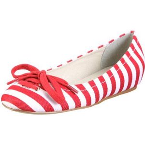 Blink Blaine 37 Stripe Red 601030-B3 ballerina's voor dames, rood (red), 40 EU