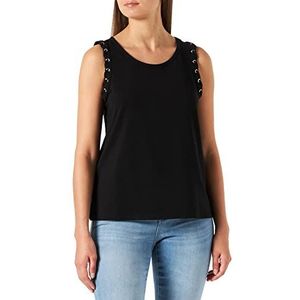 comma Dames T-Shirt, 9999 zwart, 42