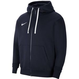 Nike Heren Sweater Met Capuchon M Nk Flc Park20 Po Hoodie, Obsidian-Wit-Wit, CW6894-451, S