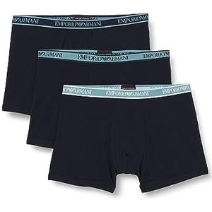 Emporio Armani Heren Boxer Shorts (3 stuks), marine/marine/marineblauw, M