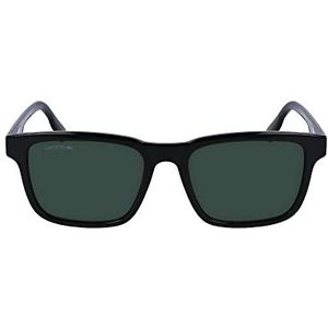 LACOSTE Heren L997S zonnebril, zwart, één maat, Zwart, One Size