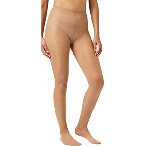 Fijne, glanzende panty met versterkte broek en tippen van Pretty Polly