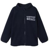 NAME IT Nmmjohan Paw Fleece W Zip Cplg voor jongens, navy blazer, 92