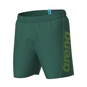 Arena - Fundamentals Logo Boxer R - Zwembroek - Mangrove-artic Lime