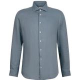 Overhemd - Effen - Linnen - Slim Fit - Lange Mouw