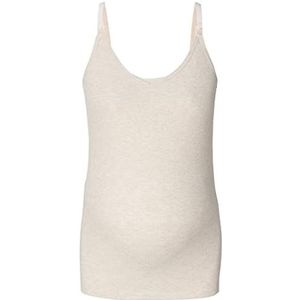 Noppies Dames Strap Top Ane Nursing Strapless Shirt/Cami Shirt, Ras1202 Oatmeal - P611, 44