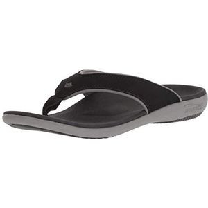 Spenco Women's Yumi Plus Sandal, Onyx, 6 Wide
