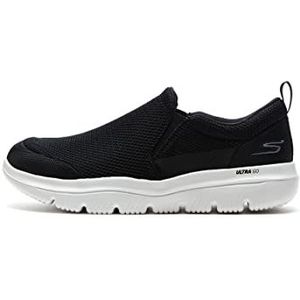 Skechers Go Walk Evolution Ultra – onberispelijke heren Sneaker, Zwart wit, 46 EU