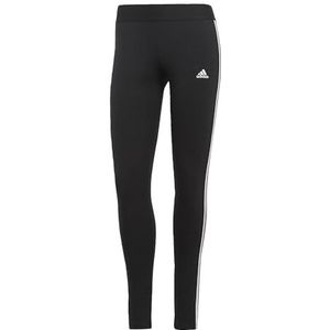 adidas 3 Stripes Leggings, Black/White, XXL