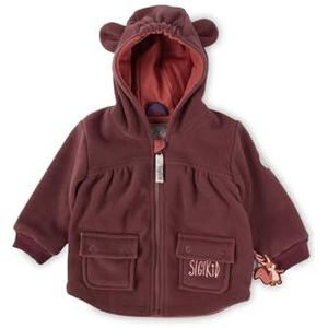 Sigikid Baby meisjes fleecejack Autumn Forest, bes, 68 cm