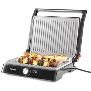 Petra contact gezondheidsgrill – paninimaker – tosti-ijzer – tosti-ijzer – antiaanbaklaag