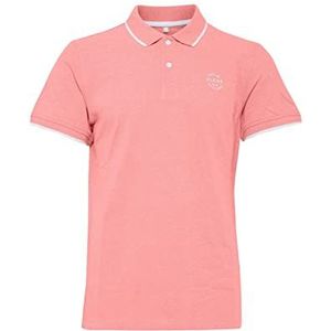 Blend BHBHNATE poloshirt poloshirt heren poloshirt poloshirt T-shirt van 100% katoen, Mineral Red (73817), 3XL