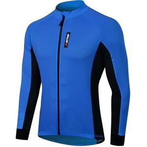 MEETWEE Fietsshirt voor heren, fietsshirt met korte mouwen en lange mouwen, fietskleding, fietsshirt, T-shirt voor mannen, ademende fietsshirt, sneldrogend, fietskleding