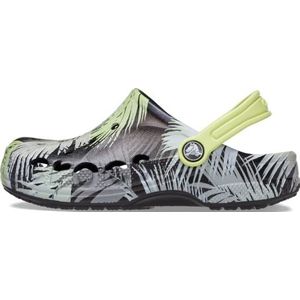 Crocs Unisex Kid's Baya Clog T, Print tropisch zwart, 4 UK Child