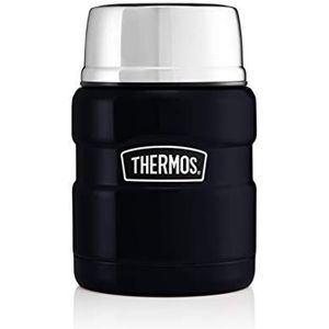 Stainless King Thermos 183270 RVS King voedselfles, nachtblauw, 470 ml