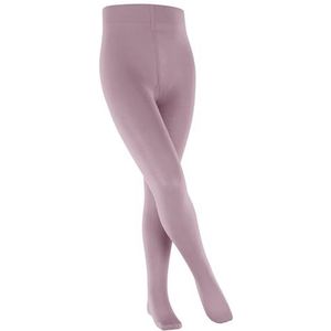 FALKE Unisex katoenen touch panty voor kinderen, ademend, duurzaam katoen, elegant, fijn, drukvrije comfortabele band, platte naad voor drukvrije teen, antislip, 1 stuk, Roze (Thulit 8663) nieuw -