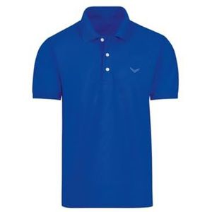 Trigema Unisex baby poloshirt, blauw (Royal 049), 80 cm