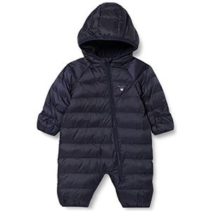 GANT Babyjongens D1. Originals Puffer Overall, Evening Blue, 68