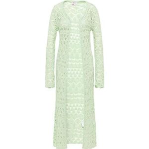 aleva Dames gehaakt jack 19022955-AL04, mint, XL/XXL, munt, XL/XXL