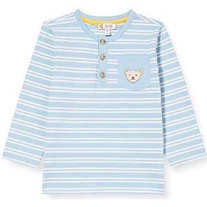 Steiff Baby-jongens T-shirt met lange mouwen, CHAMBRAY BLUE, 50