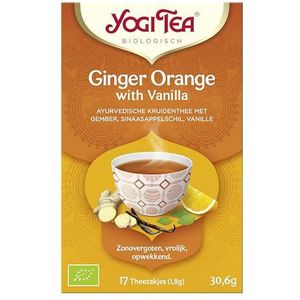 Yogi Tea Ginger Orange Vanilla 6x17 stuks 31 g